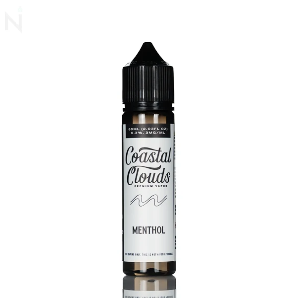 Coastal Clouds E-Liquid - Menthol - 60mL