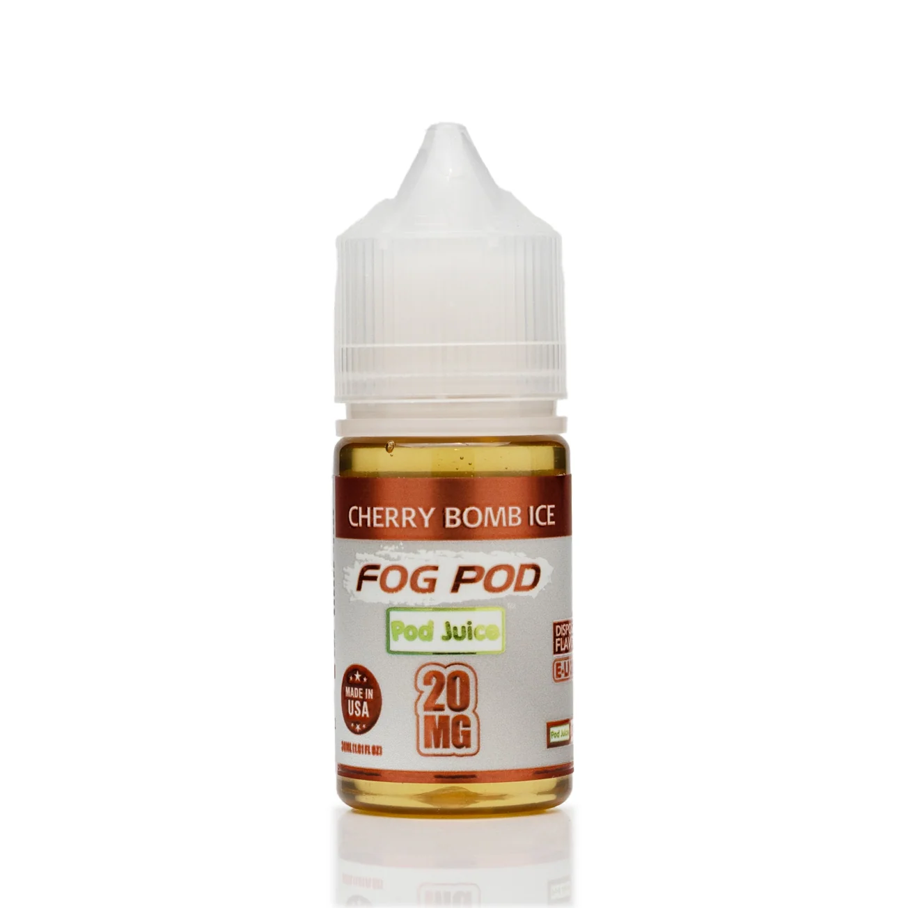 Pod Juice X Fog Pod Salt Nic - Cherry Bomb Ice - 30mL
