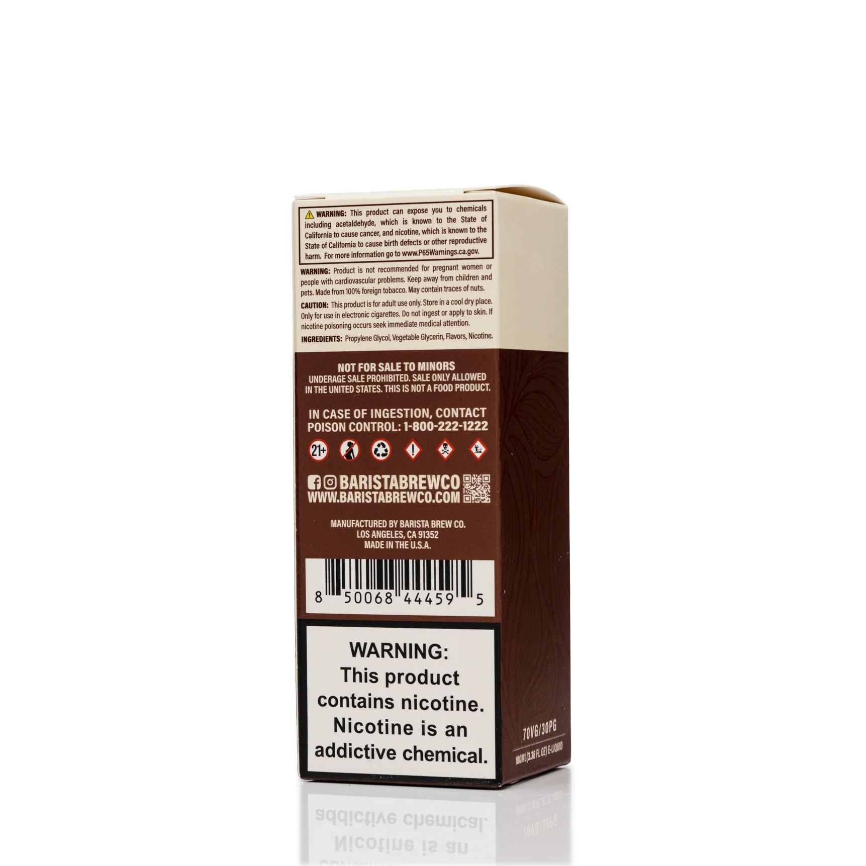 Barista Brew Co. E-Liquid - Double Roasted Mocha - 100mL