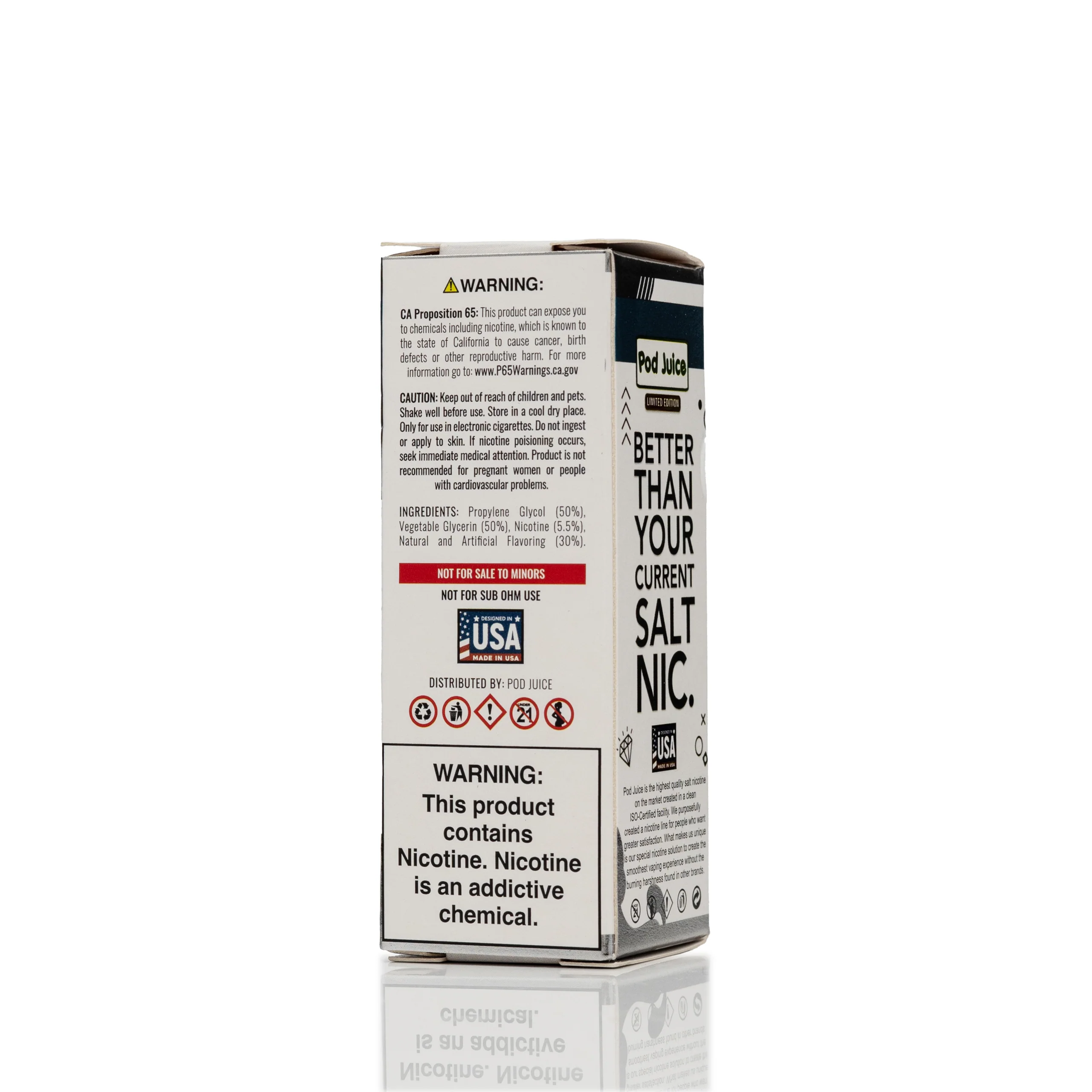 Pod Juice Salt - White Monstar - 30ml