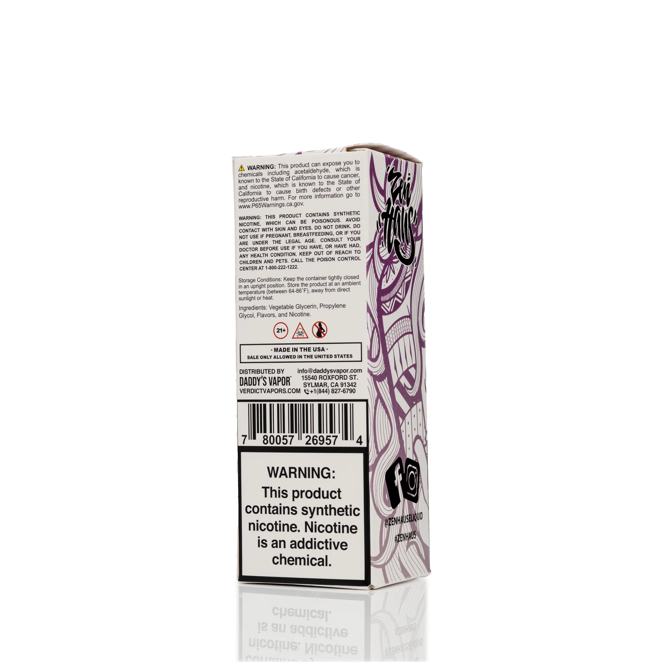 Zen Haus E-Liquid - Chakra Iced - 100mL