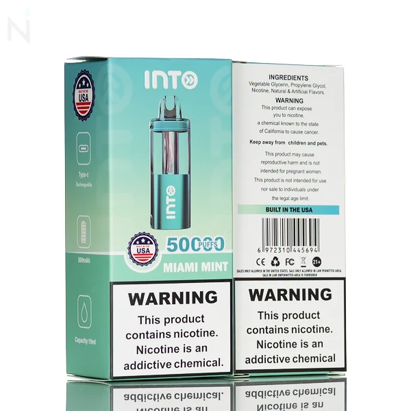 INTO 50K 50,000 Puff Disposable Vape