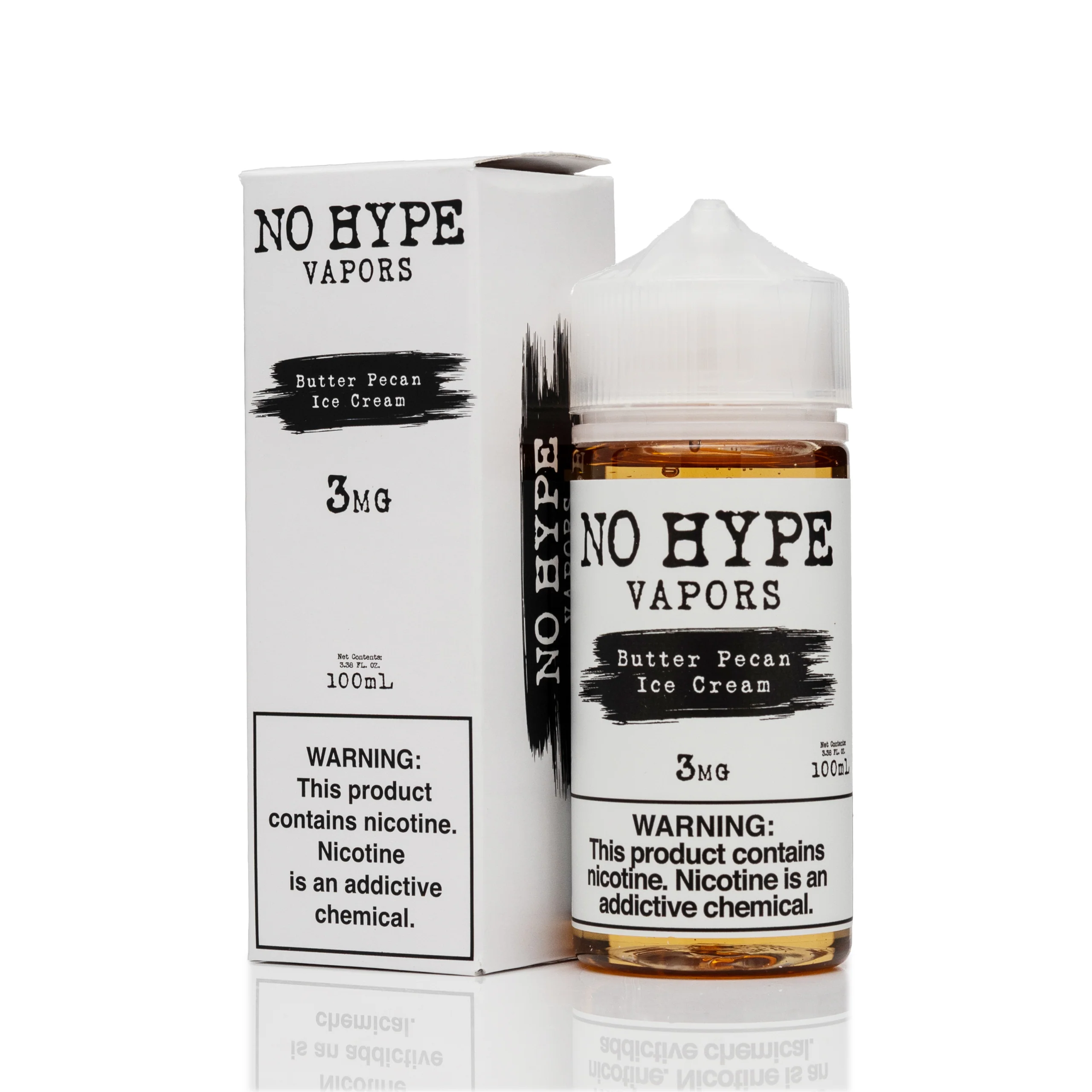 No Hype Vapors - Butter Pecan Ice Cream - 100mL