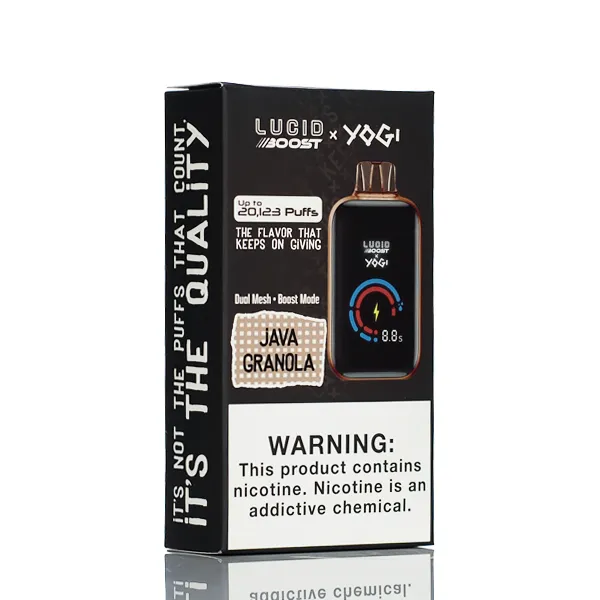 Lucid Boost 20k 20123 Puffs Dual Mesh Disposable Vape - 18ml (DISCONTINUED)