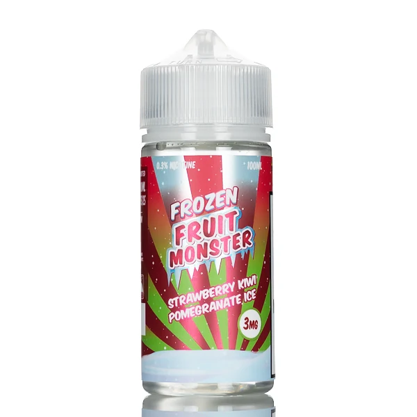 Frozen Fruit Monster - Strawberry Kiwi Pomegranate Ice - 100mL