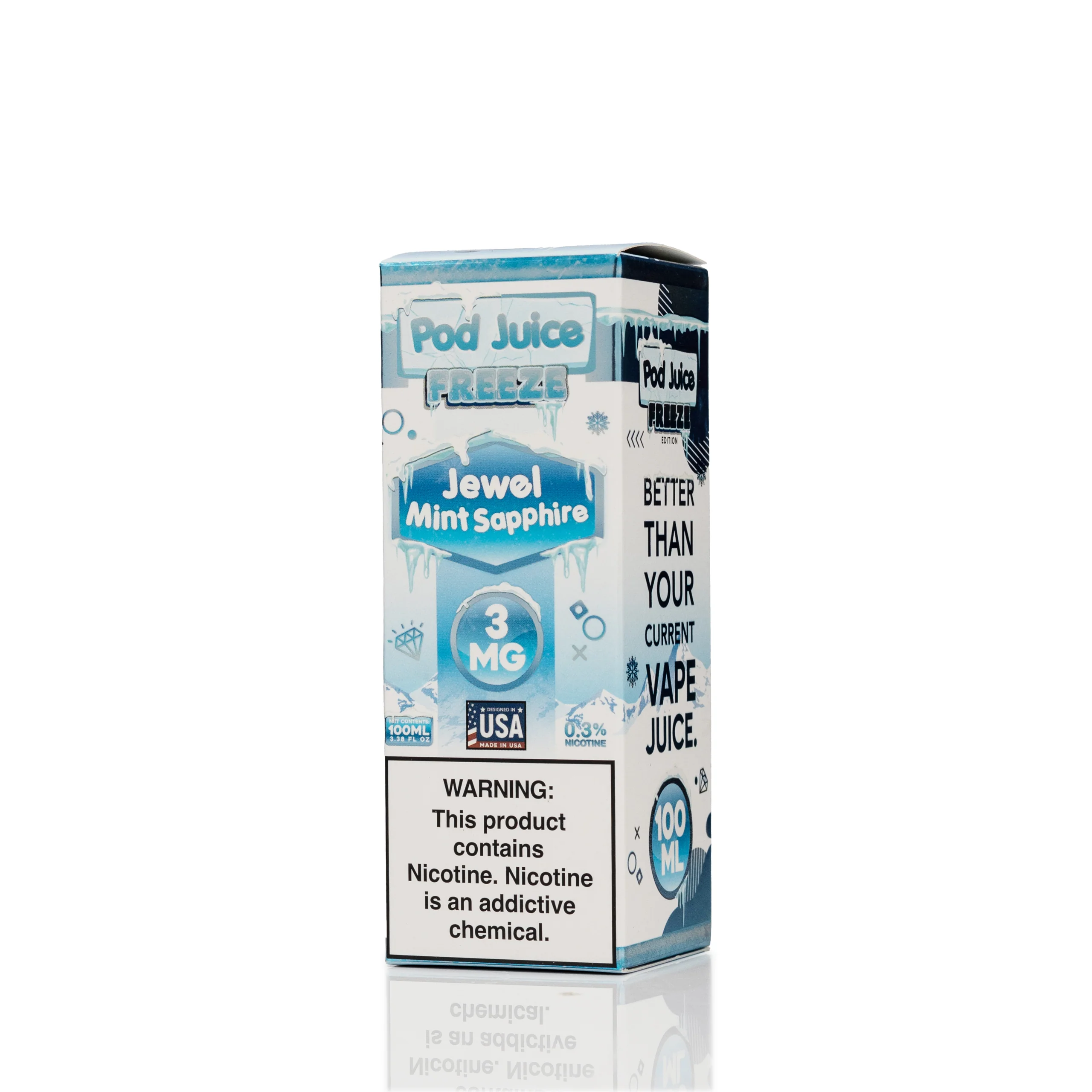 Pod Juice - Jewel Mint Sapphire Freeze - 100ml