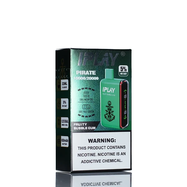 iPlay Pirate 20000 Puffs Disposable Vape - 22ML (DISCONTINUED)