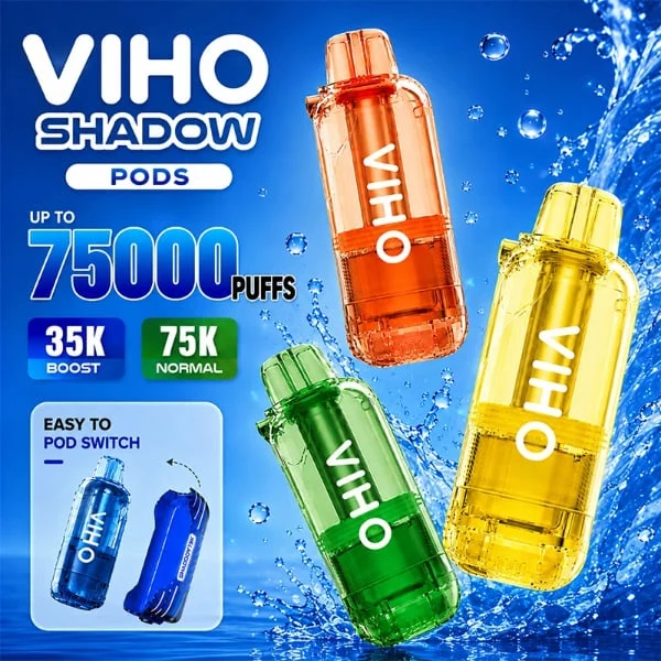 VIHO Shadow 75K 替换烟弹