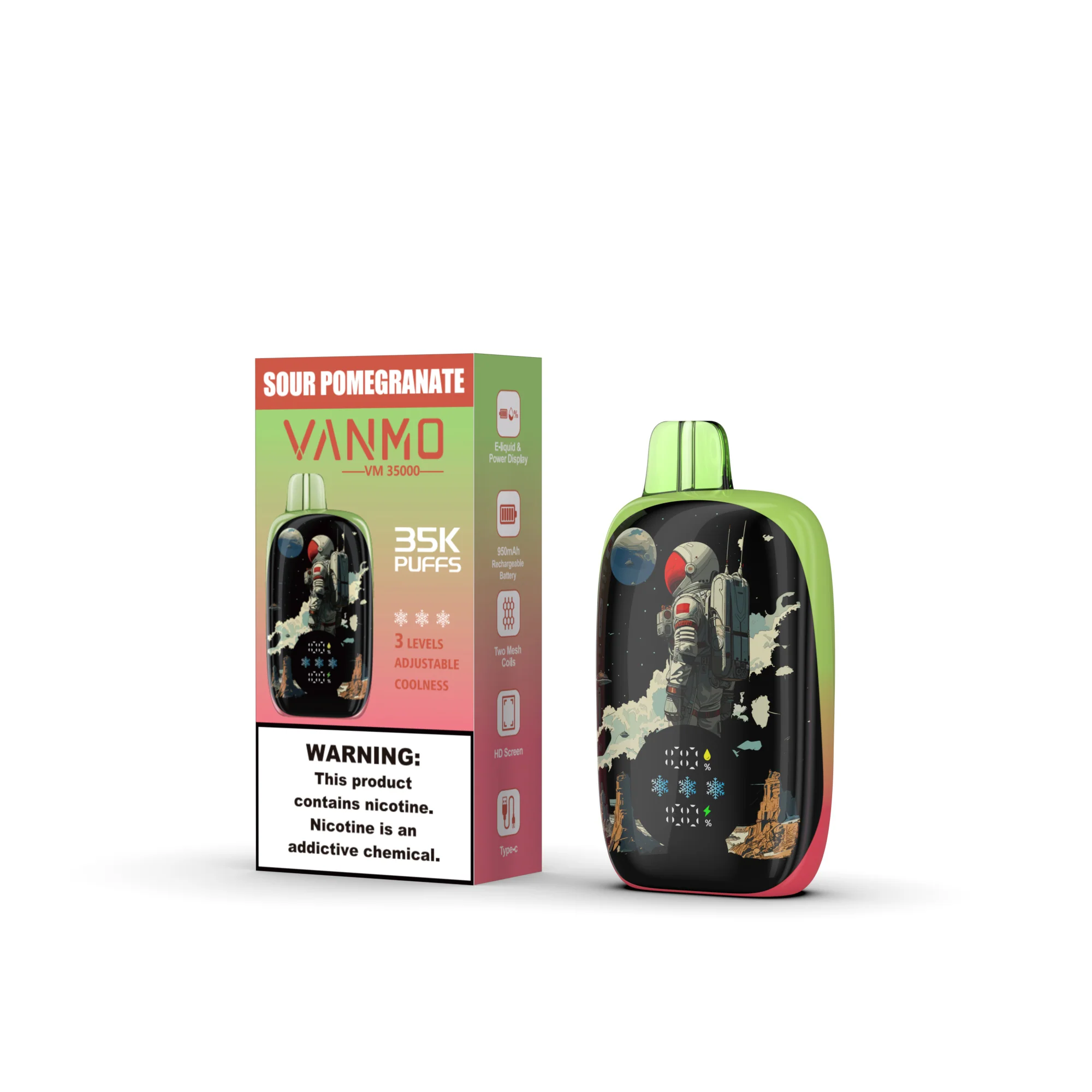 Vanmo VM35K 35000 Puffs Disposable Vape - 20mL