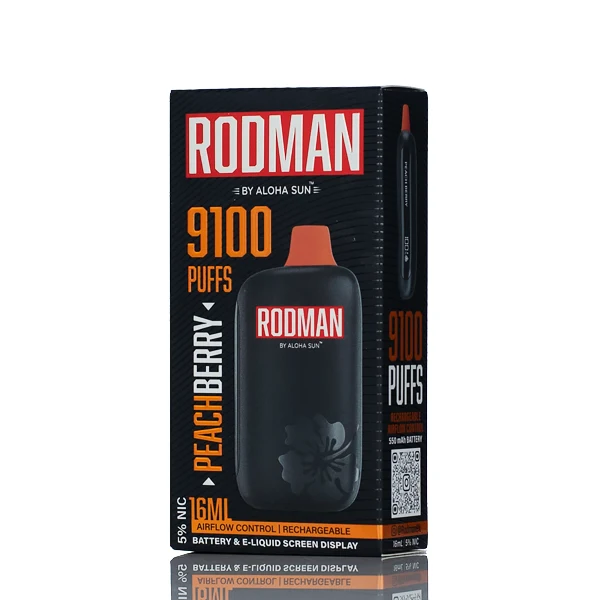 Aloha Sun X Rodman 9100 Puffs Disposable Vape