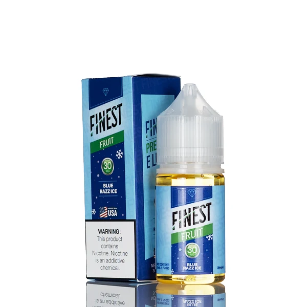 Finest Salt Nic - Mint Edition - Blue Razz Ice - 30mL