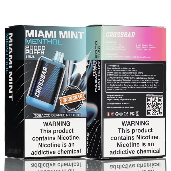 Crossbar 20K 20000 Puffs Disposable Vape - 13mL