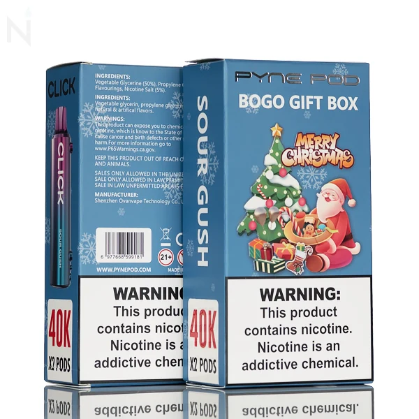 Pyne Pod Click 40K Disposable Pod Holiday Edition - 5% - 2 Pack
