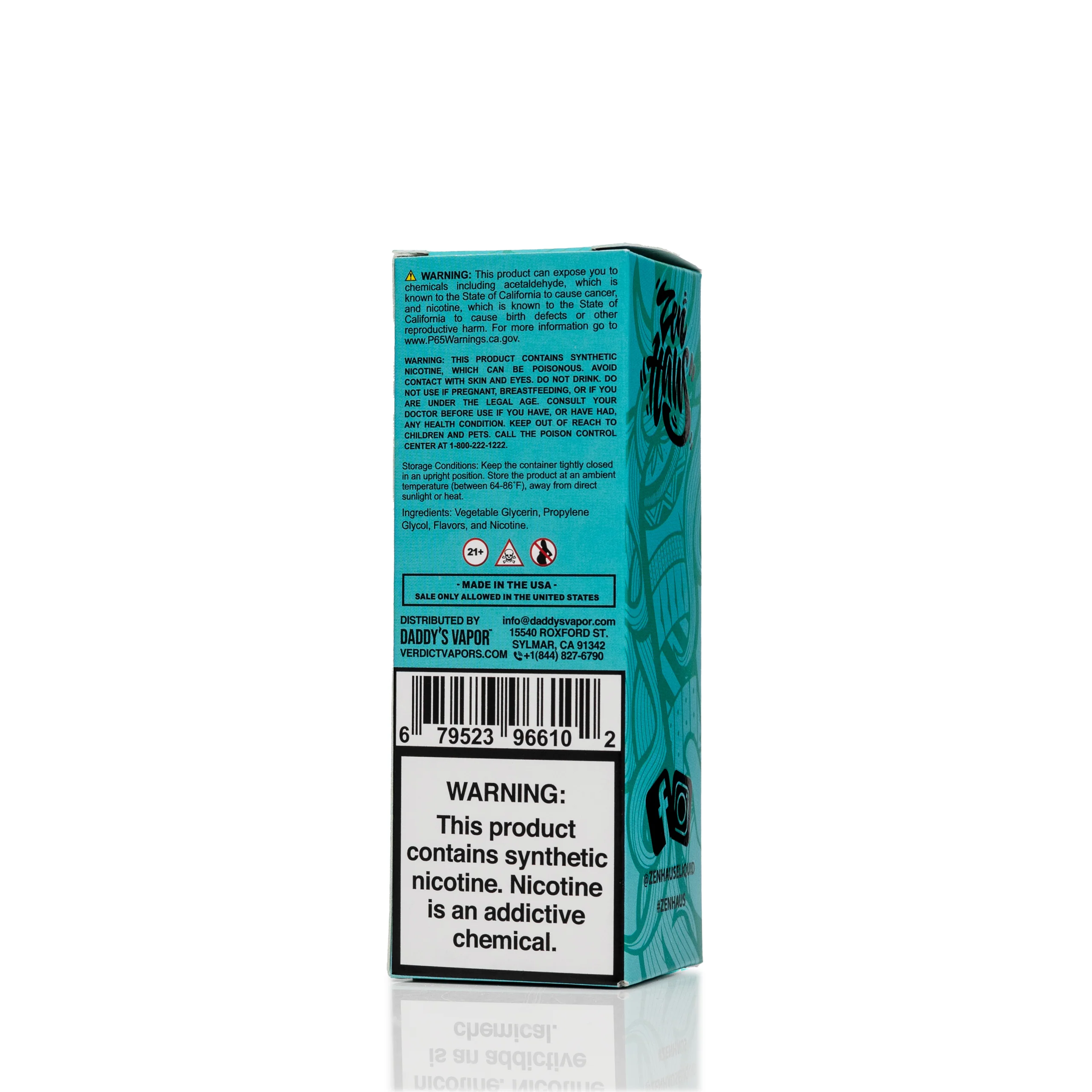 Zen Haus E-Liquid - Serenity - 100mL