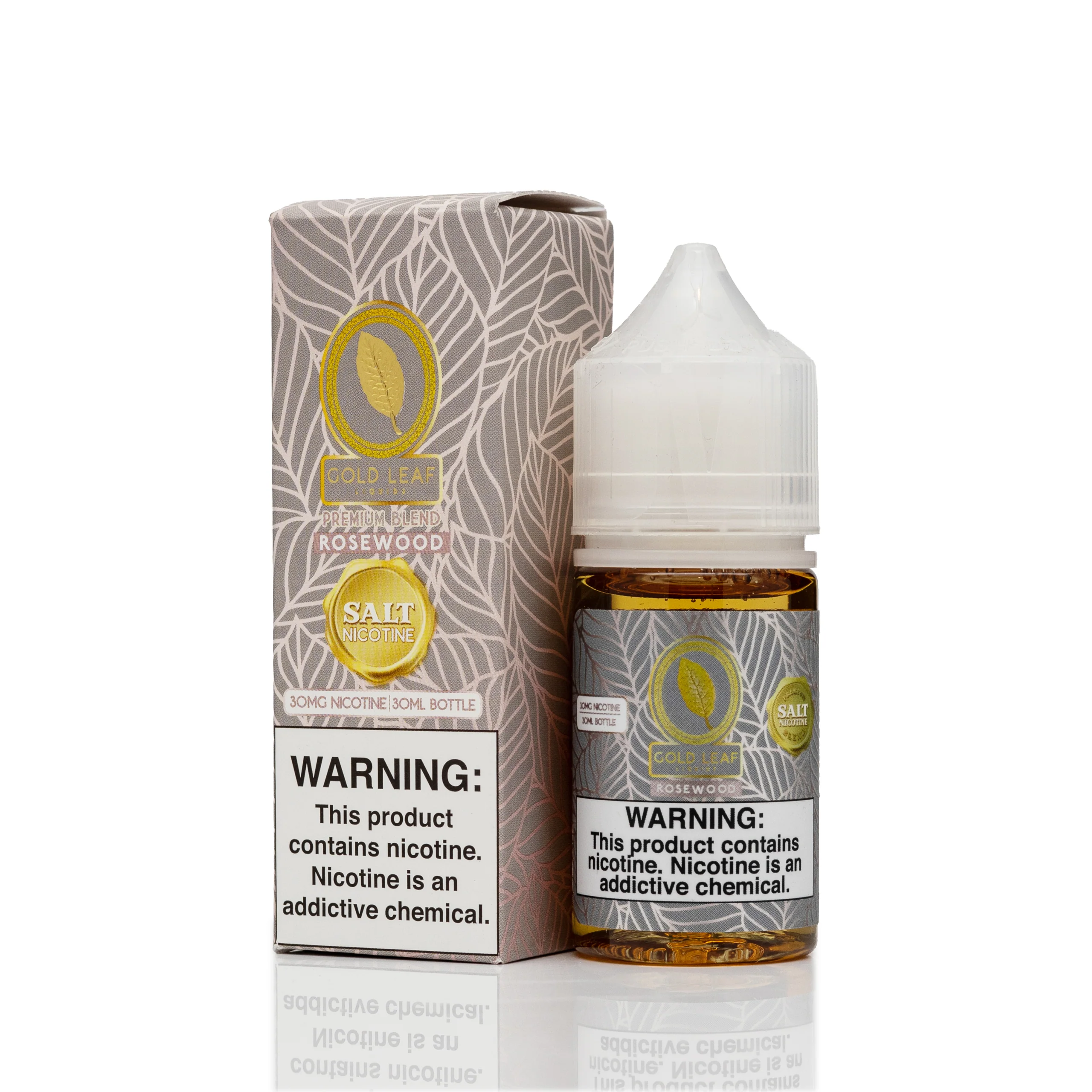 Gold Leaf Salt Nic E-Liquid - Rosewood - 30mL