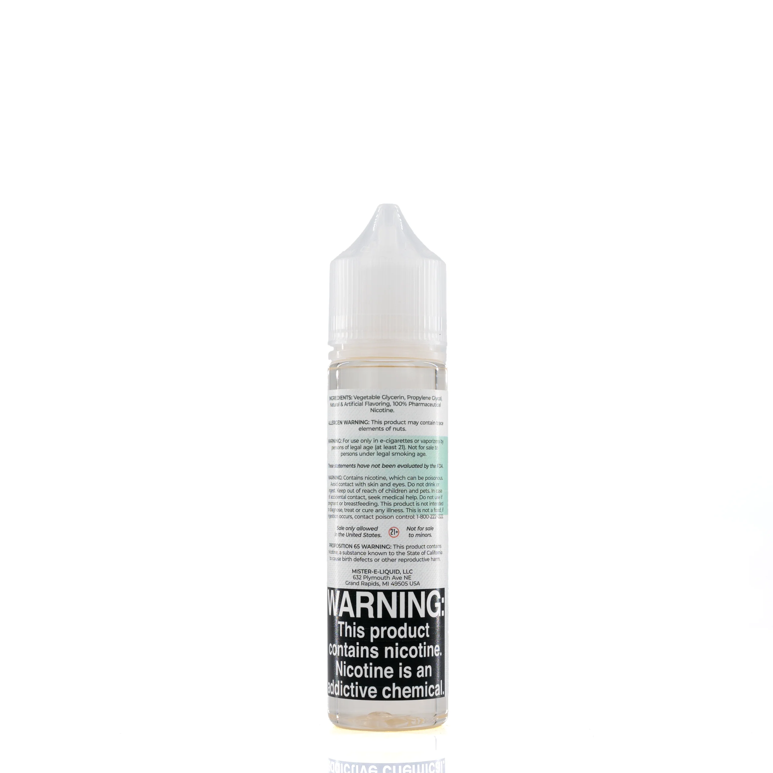 Mister E-Liquid - Mr E's Menthol - 60ml