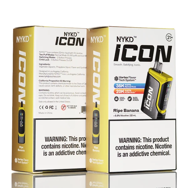 NYKD Icon 35k 35000 Puffs Disposable Vape - 22mL