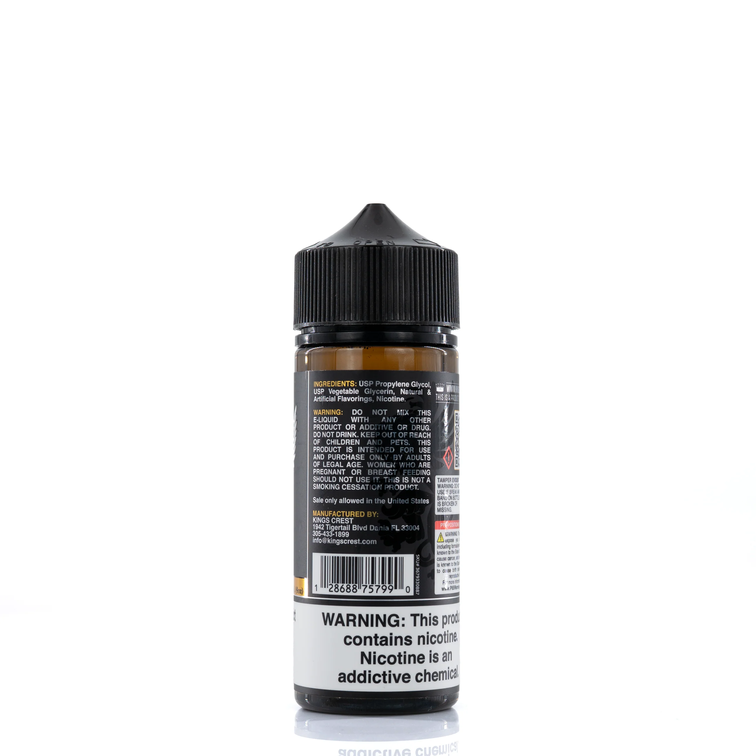 Kings Crest E-Liquid - Don Juan Tabaco Dulce - 120ml