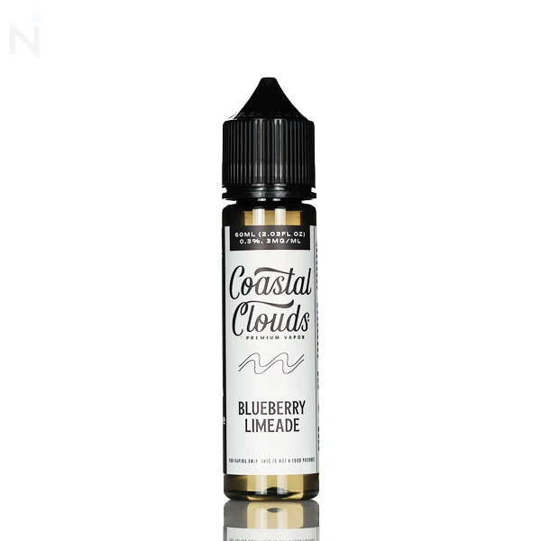Coastal Clouds E-Liquid - Blueberry Limeade - 60mL