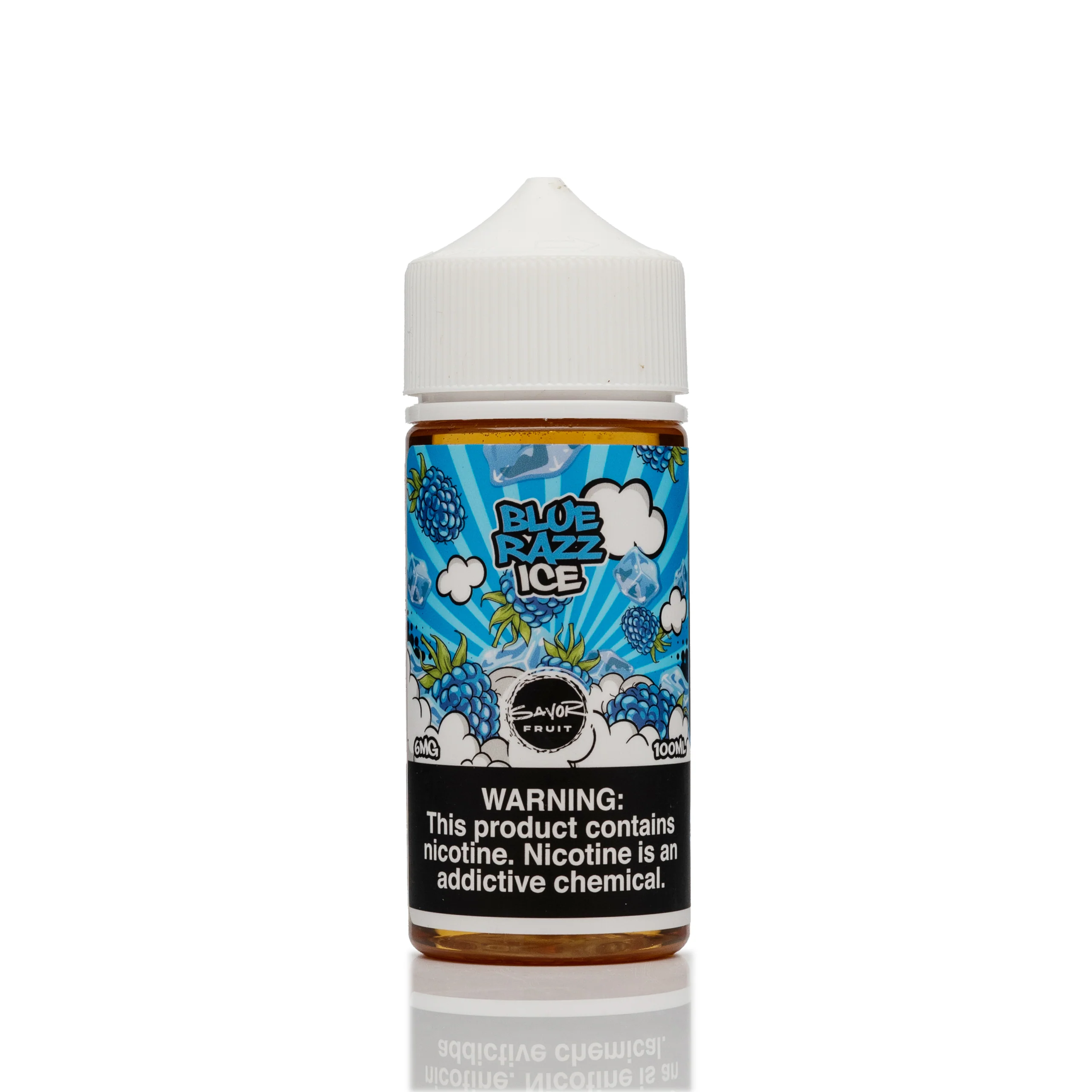 Savor E-Liquid Blue Razz Ice - 100ml
