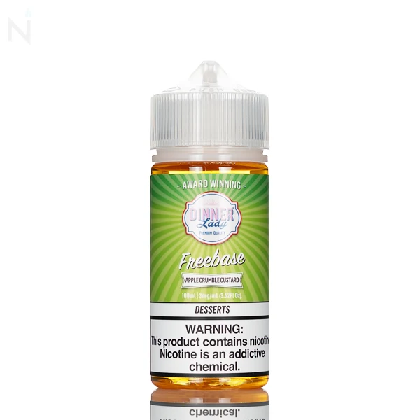 Dinner Lady E-Liquid - Apple Crumble Custard - 100ml