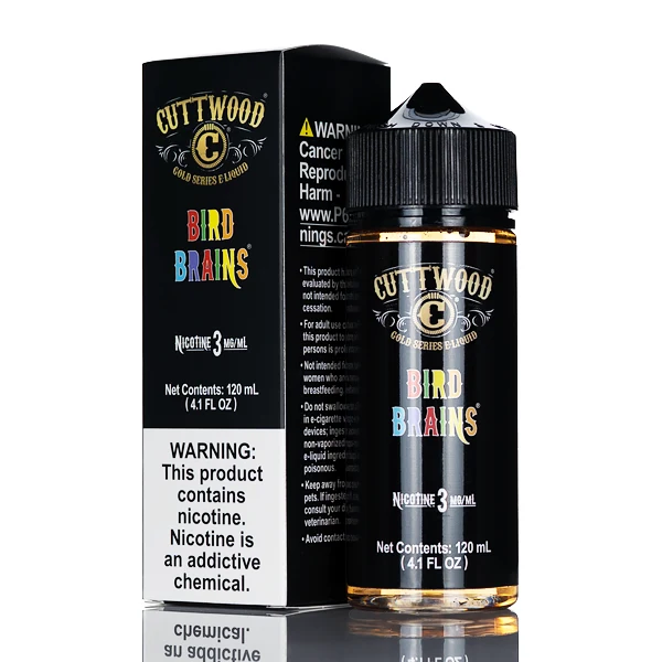 Cuttwood Classic E-Liquid - Bird Brains - 120ml