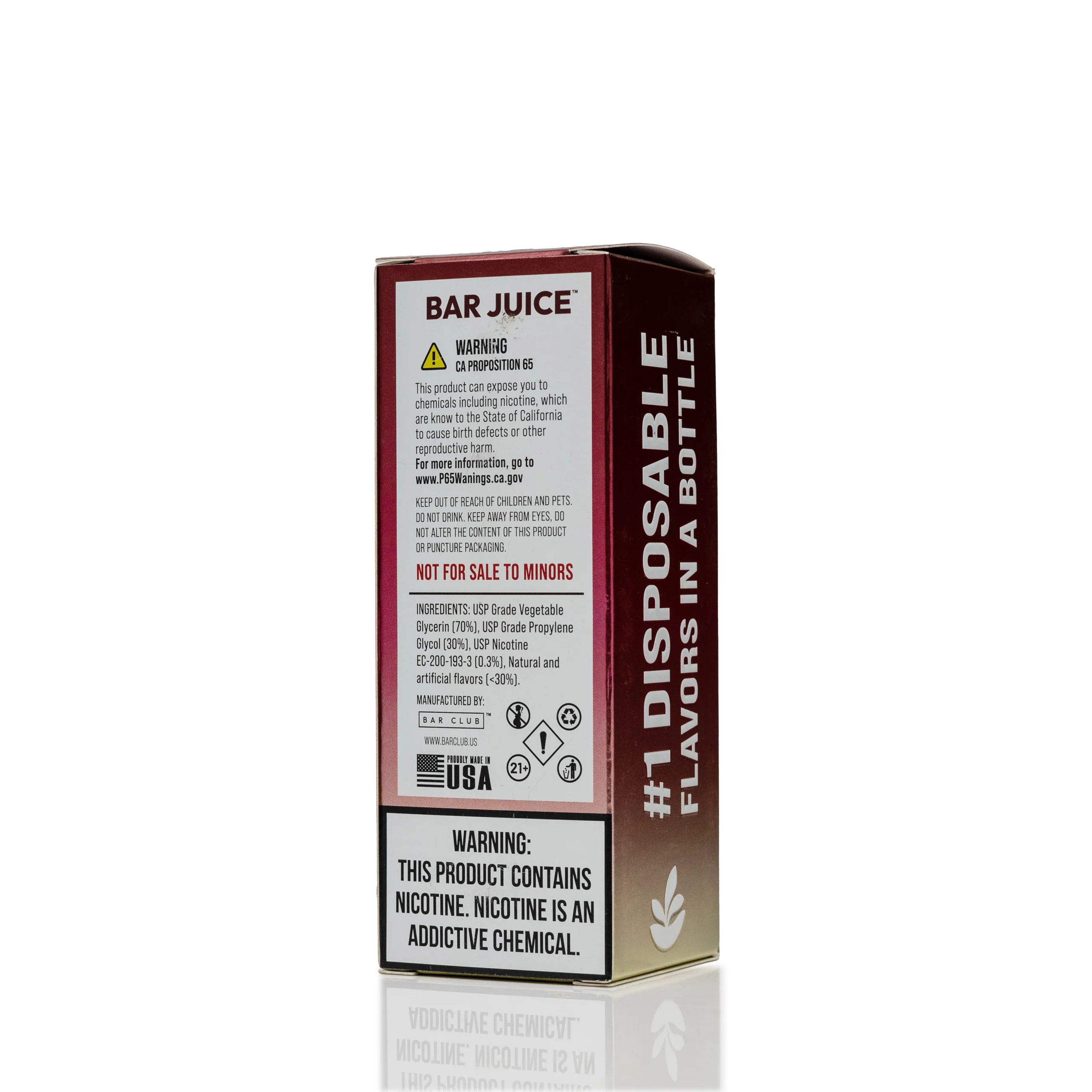 Bar Juice - Cherry Lemon - 100ml