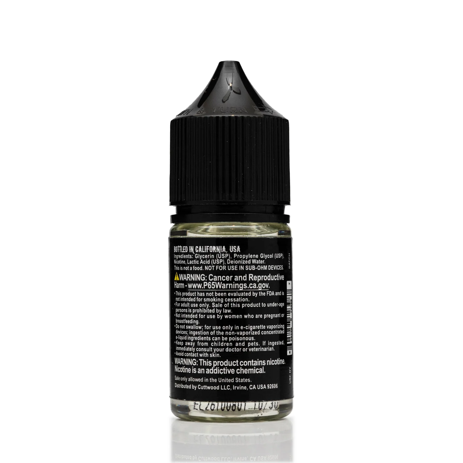 Cuttwood Salt Nic - Clear - 30ml
