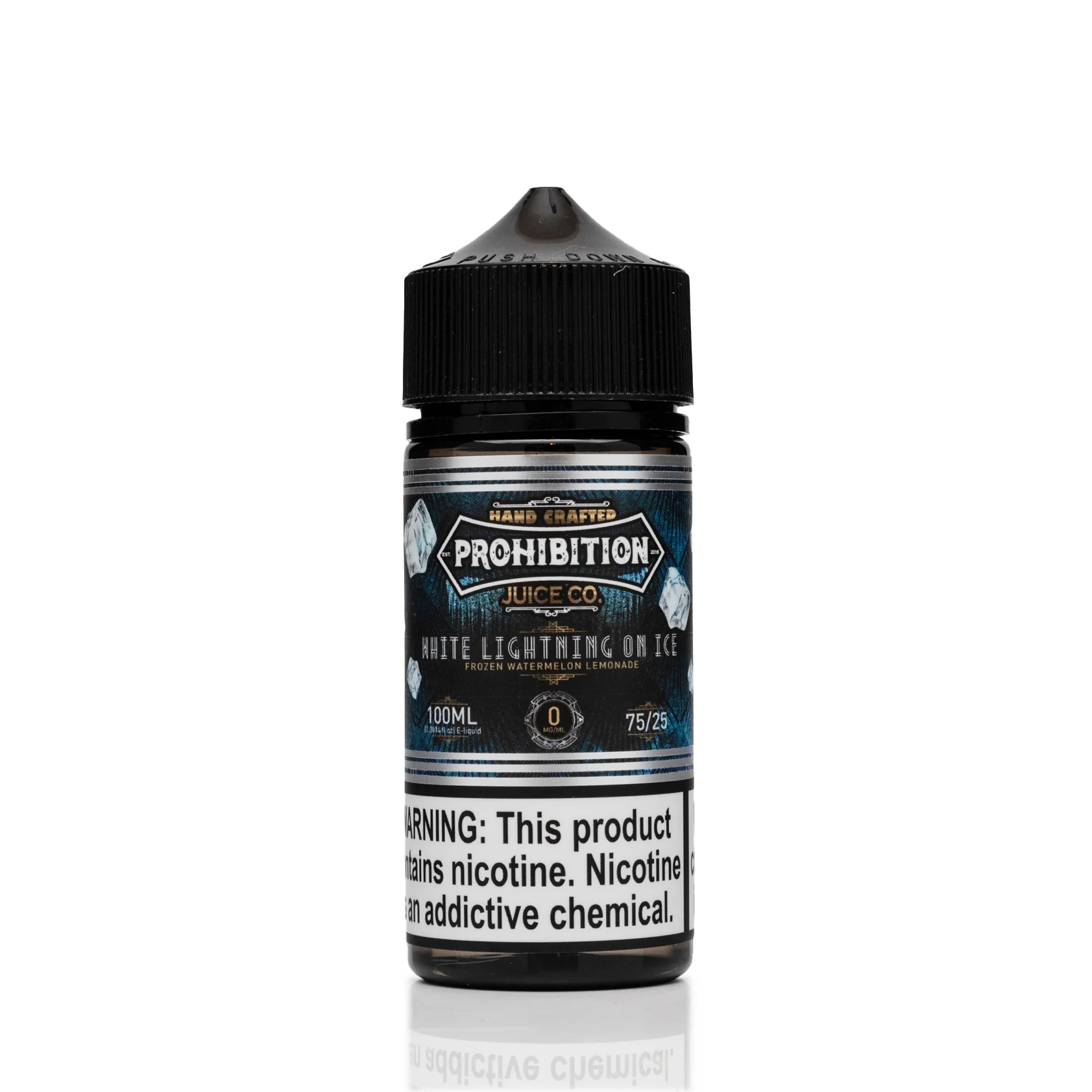 Prohibition E Liquid - White Lightning on Ice - 100ml