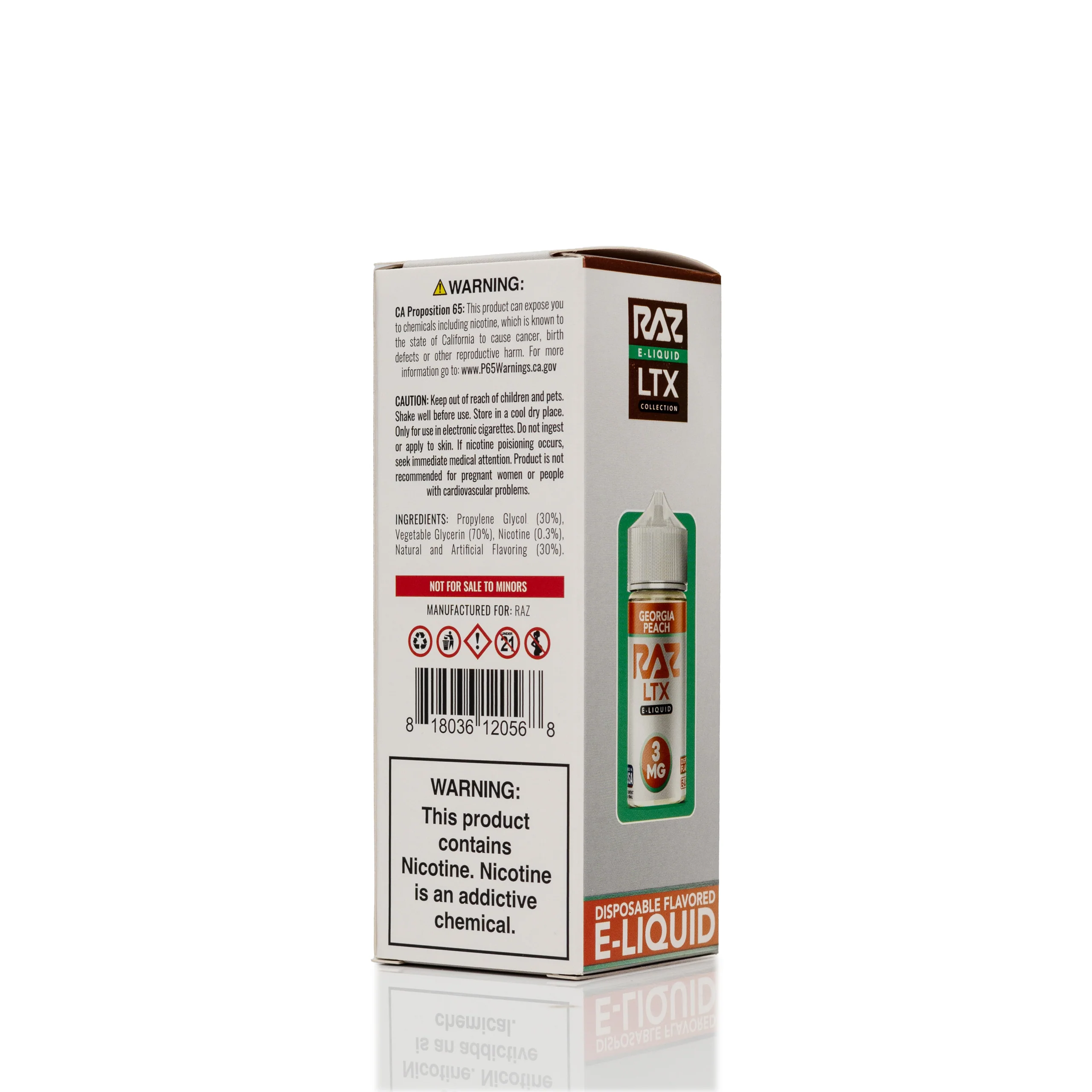 RAZ LTX - Georgia Peach - 100ml