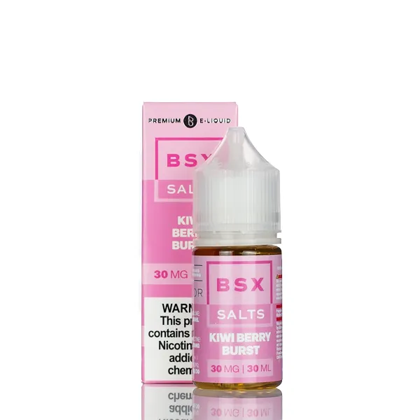 BSX Vapor Salt Nic  - Kiwi Berry Burst - 30ml