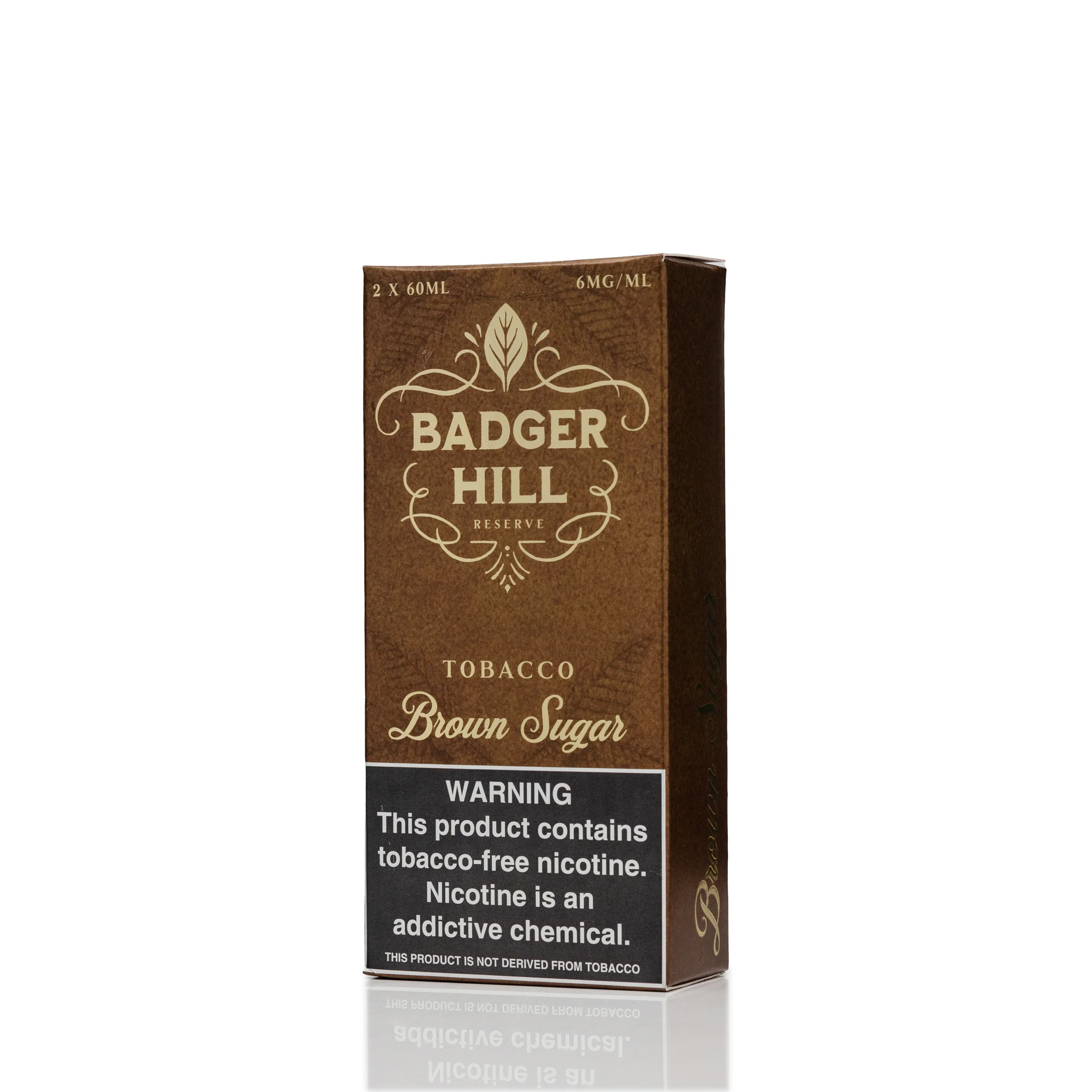Badger Hill E-Liquid - Brown Sugar - 120mL