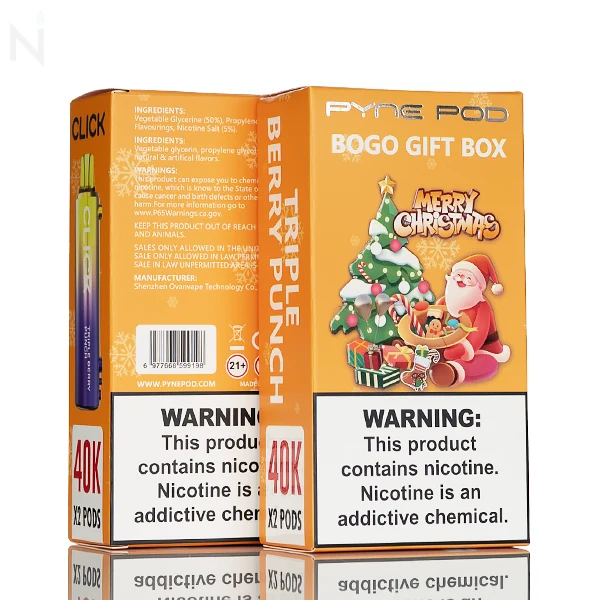 Pyne Pod Click 40K Disposable Pod Holiday Edition - 5% - 2 Pack