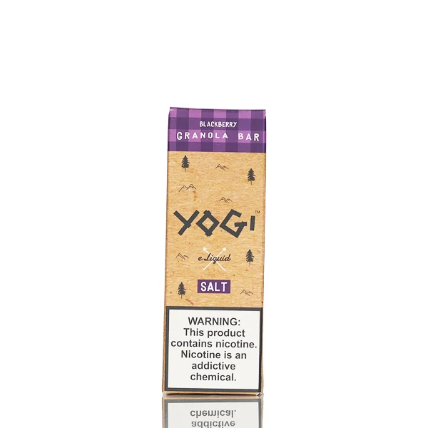 Yogi Salt Nic - Blackberry Granola Bar - 30mL