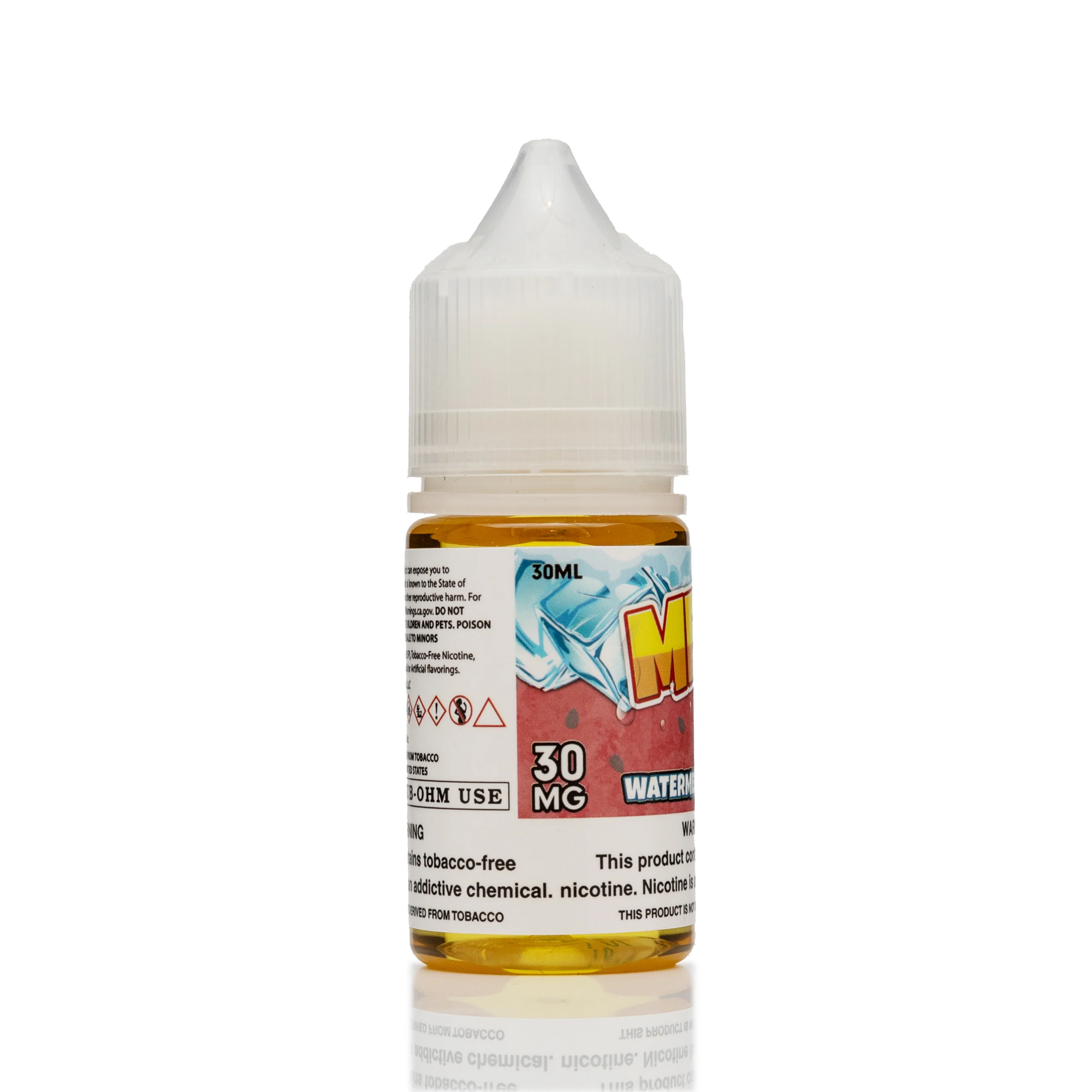 Mega Salt Nic E-Liquid - Watermelon Rush Ice - 30mL