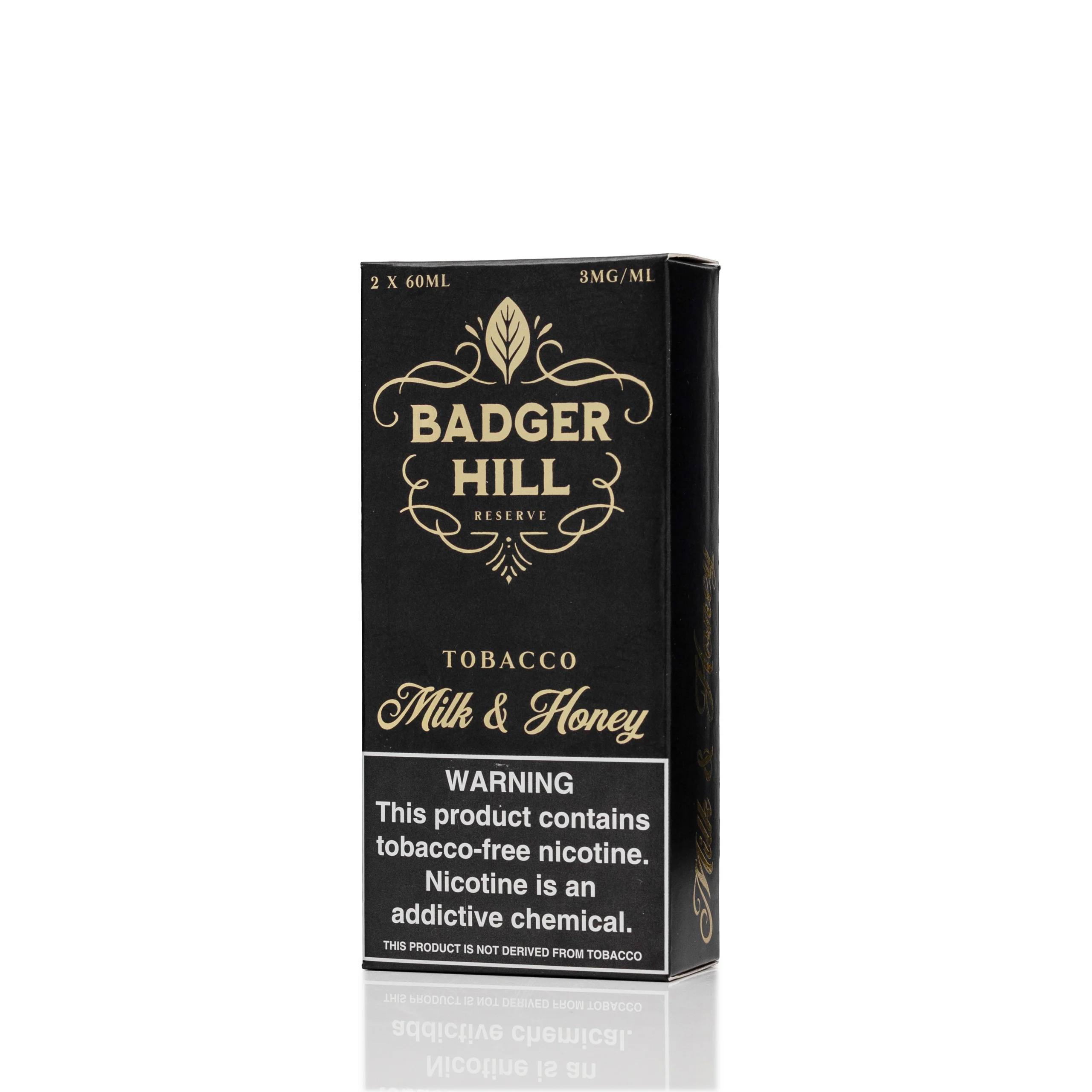 Badger Hill E-Liquid - Milk & Honey - 120mL