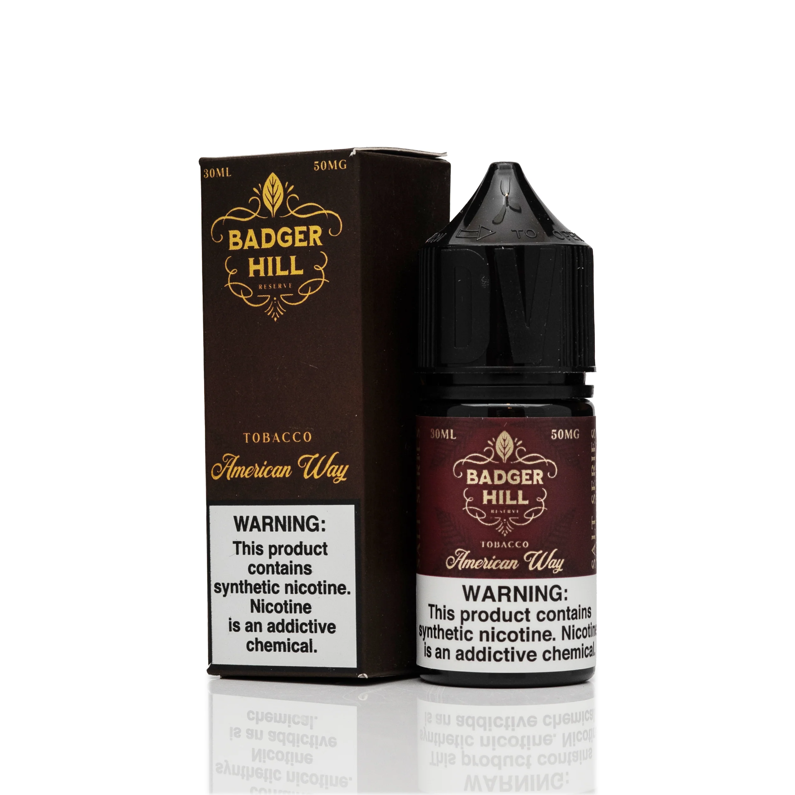 Badger Hill Salts E-Liquid - American Way - 30mL