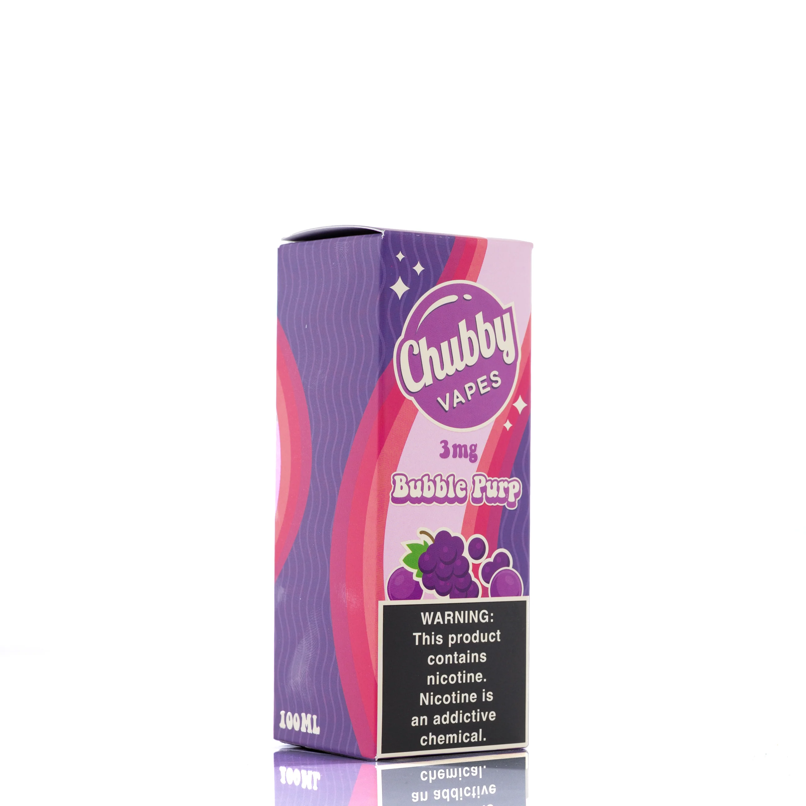 Chubby Bubble Vapes - Bubble Purp - 100ml