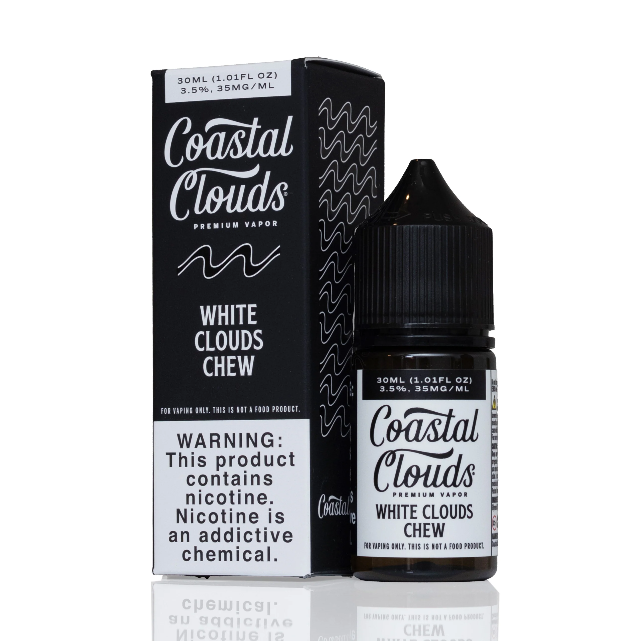 Coastal Clouds Salt - White Clouds Chew - 30ml