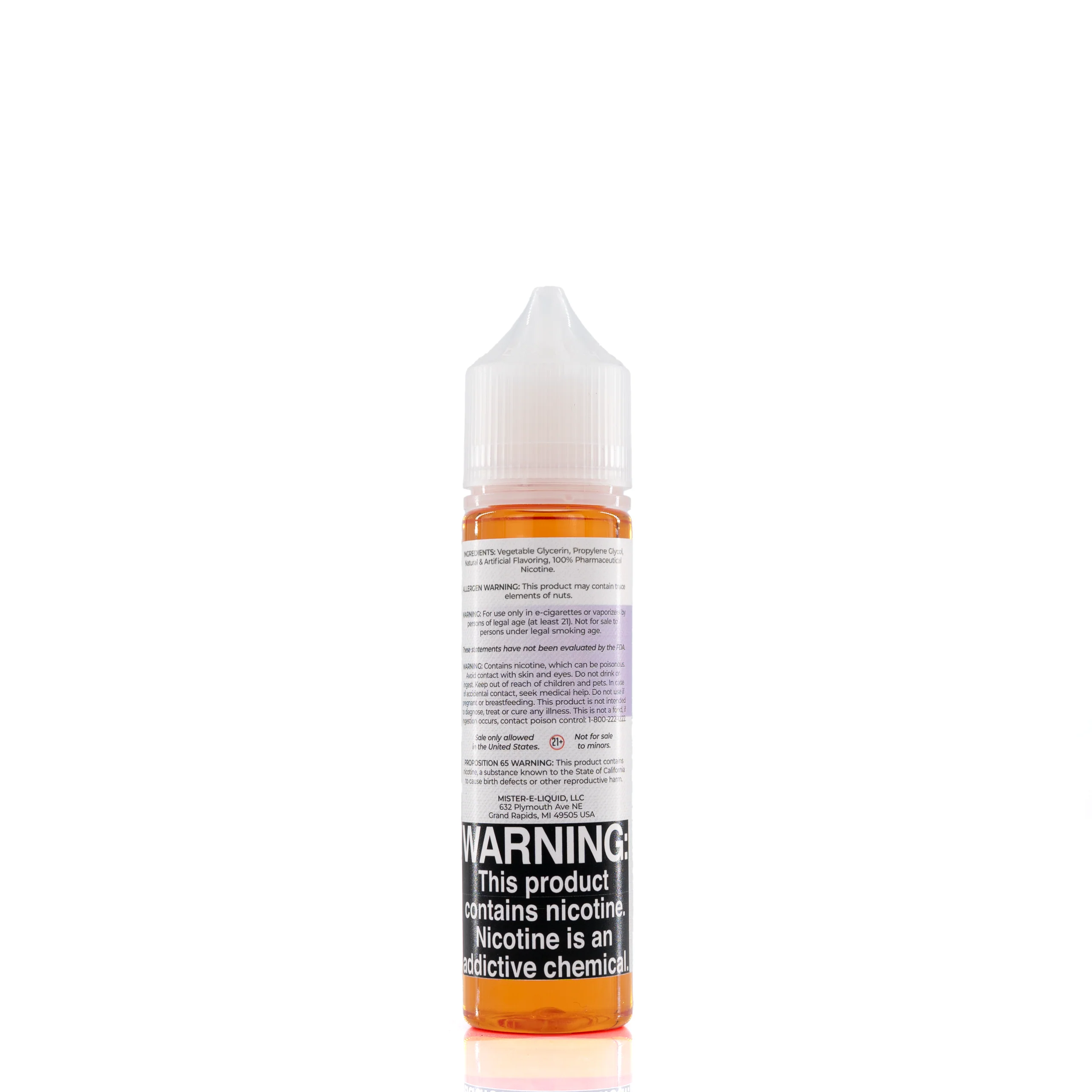 Mister E-Liquid - Straight Grape - 60ml