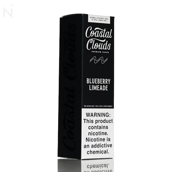 Coastal Clouds E-Liquid - Blueberry Limeade - 60mL