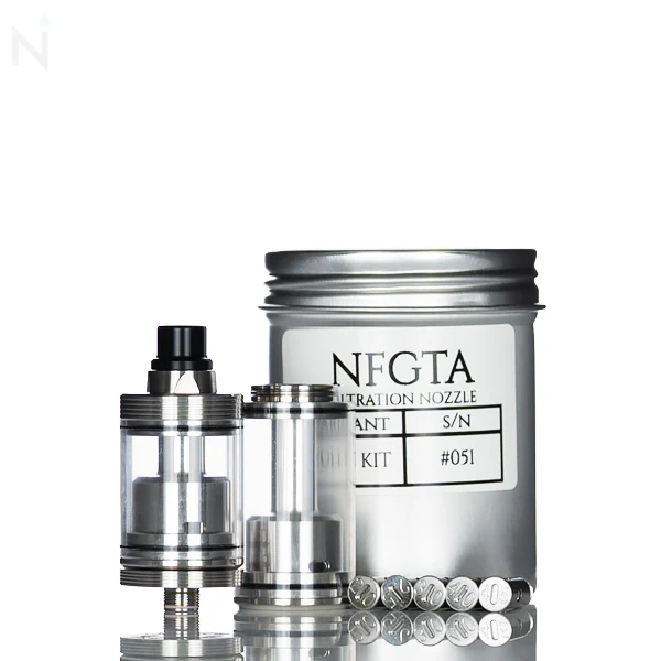 WICK'D NFGTA 22mm 316L Stainless Steel RTA - Full Kit