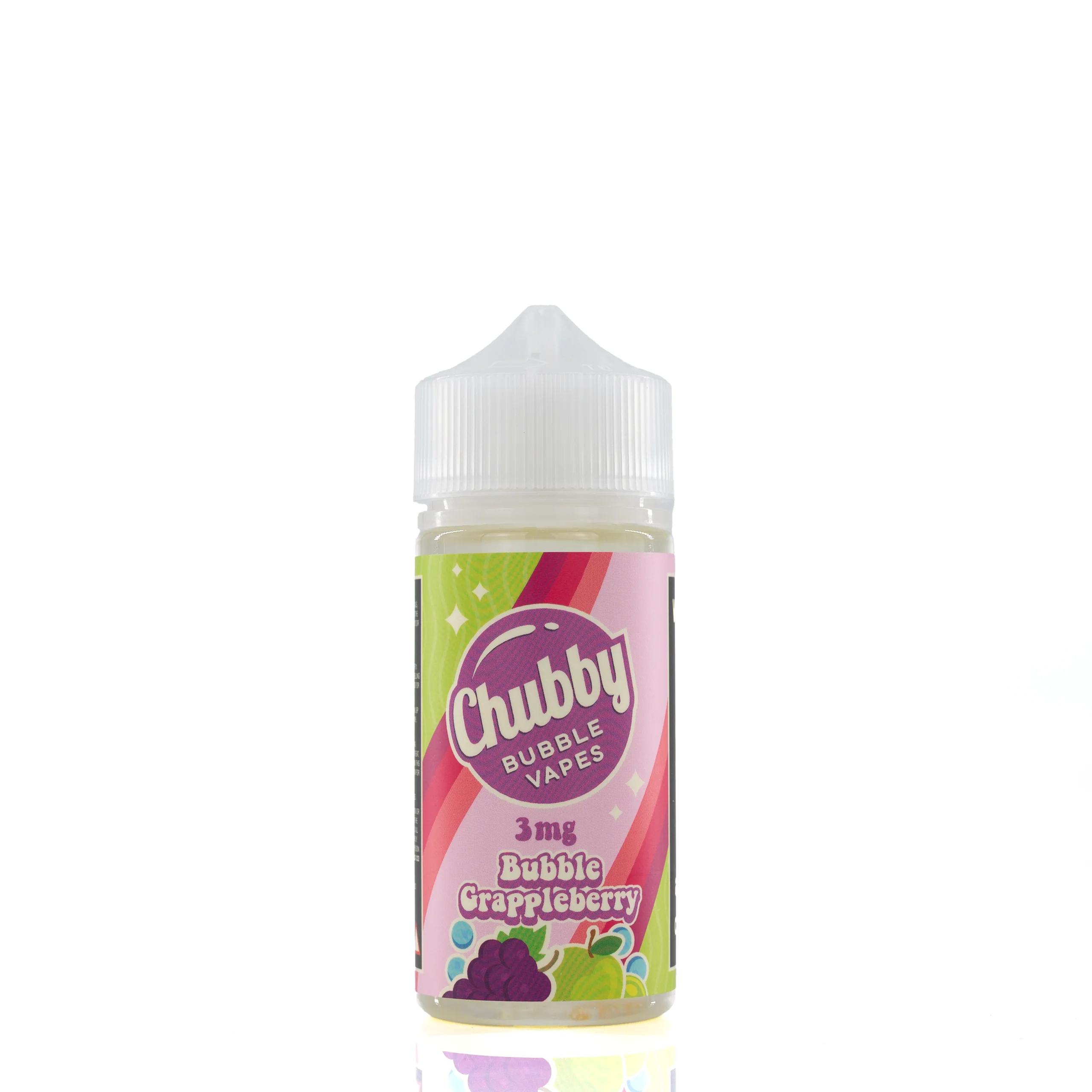 Chubby Bubble Vapes - Bubble Grappleberry - 100ml