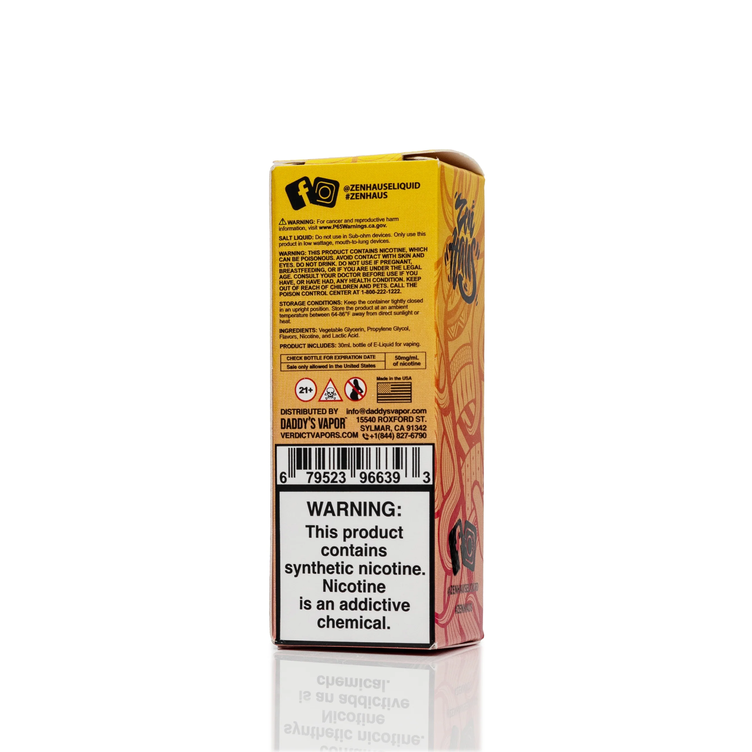 Zen Haus Salt Nic E-Liquid - Nirvana - 30mL