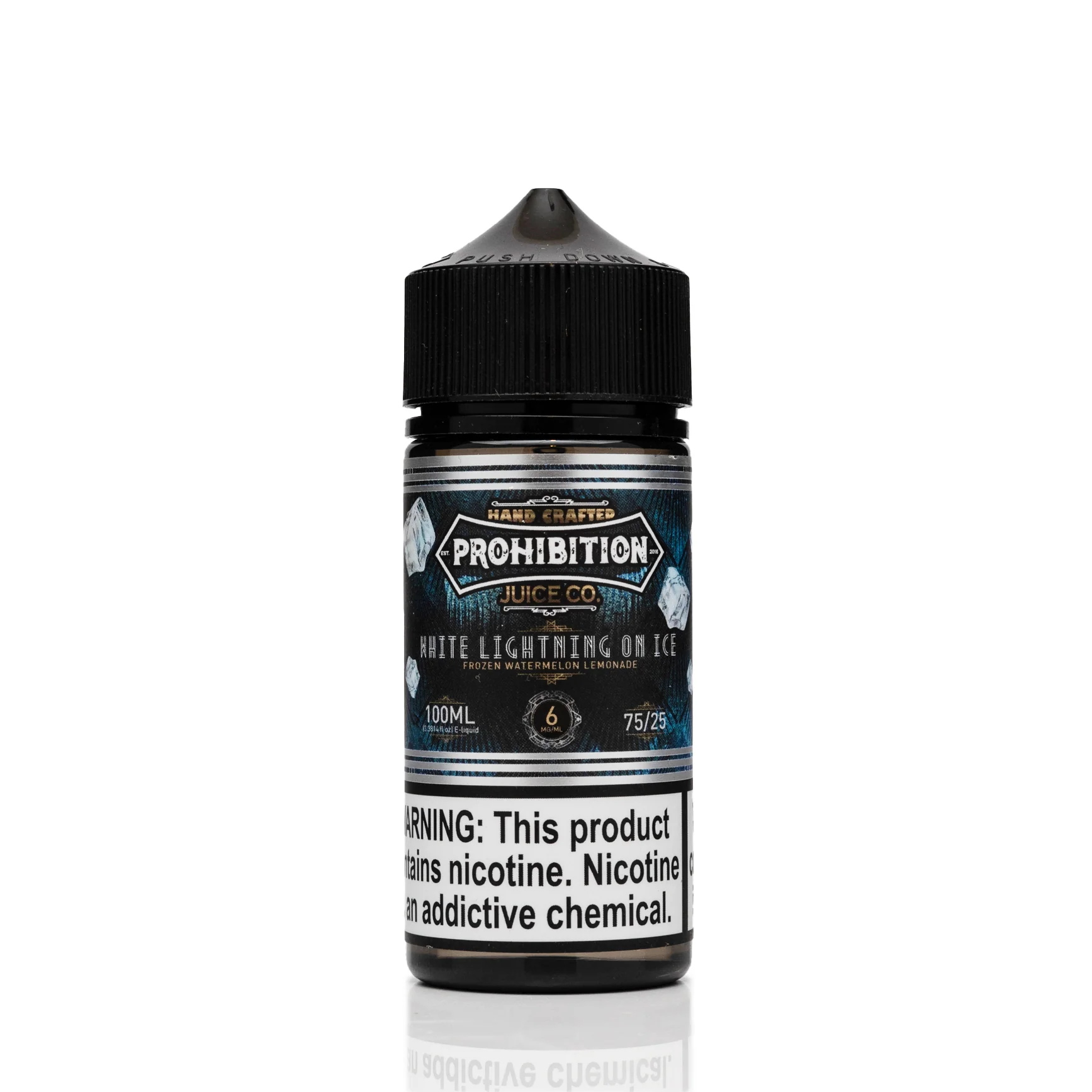 Prohibition E Liquid - White Lightning on Ice - 100ml