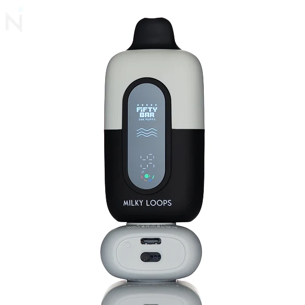 Fifty Bar V2 Silver Series 20mg Disposable Vape