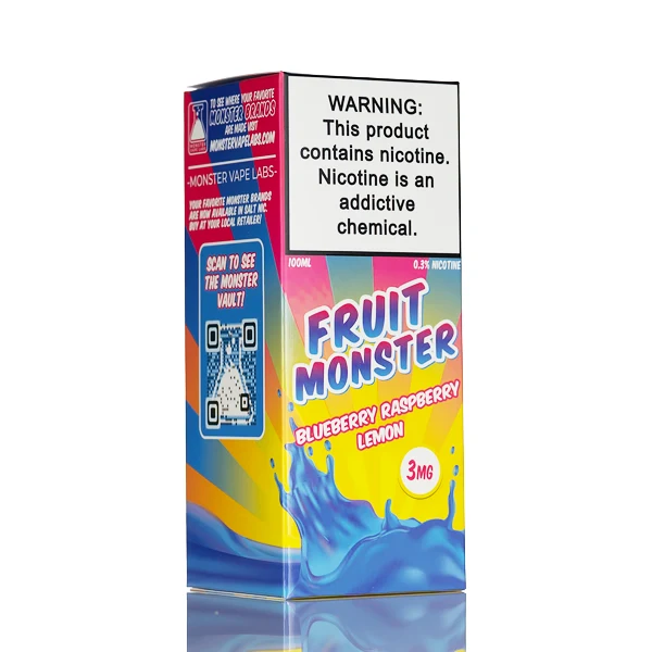 Fruit Monster - Blueberry Raspberry Lemon - 100mL