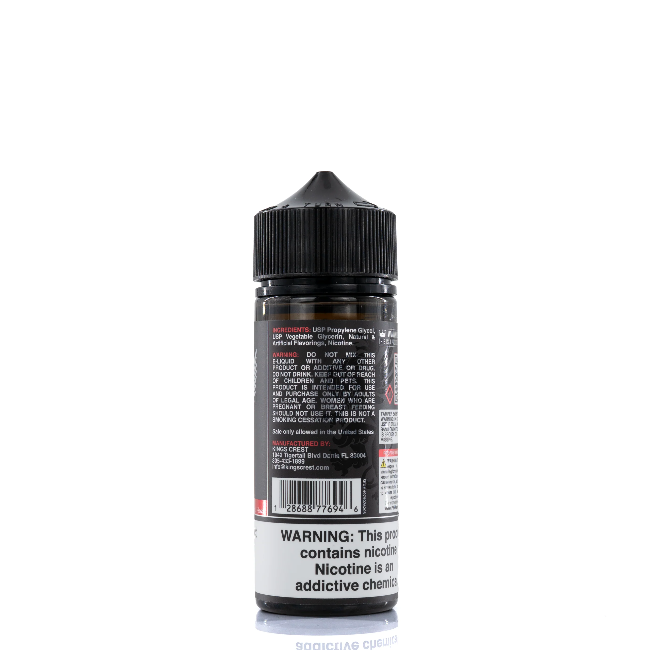 Kings Crest E-Liquid - Strawberry Duchess - 120ml
