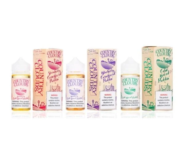 Country Clouds E-Liquid - Corn Bread Puddin'- 100mL