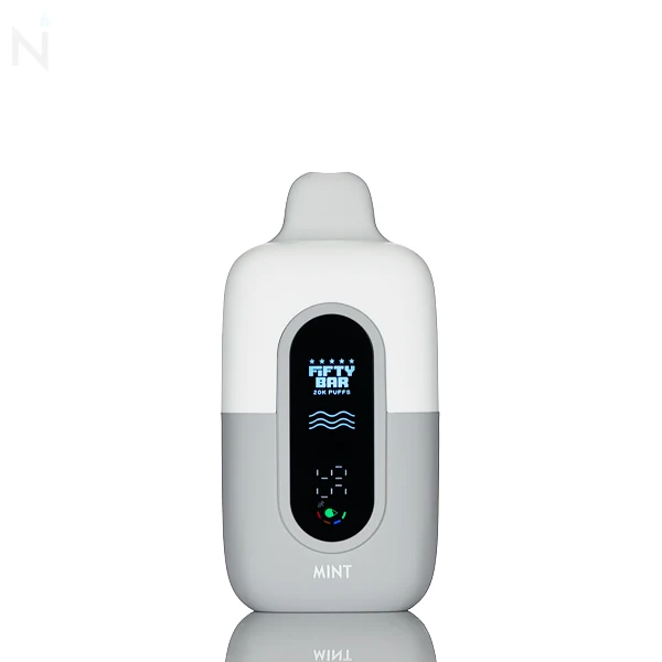 Fifty Bar V2 Silver Series 20mg Disposable Vape